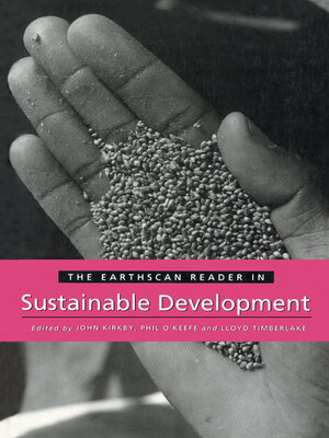 cover image of The Earthscan Reader in Sustainable Development